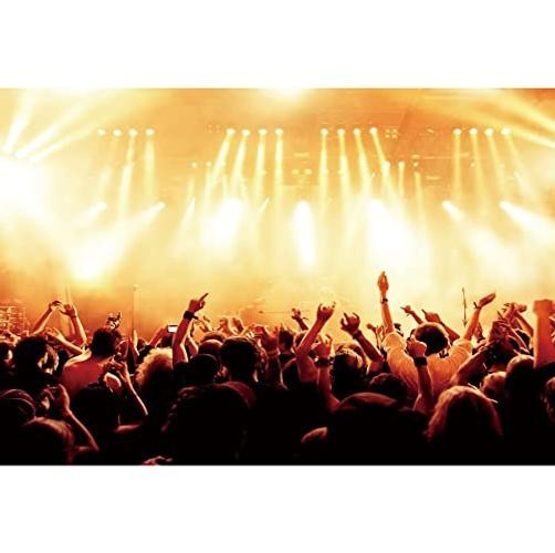 Stage Spotlight Backdrop Concert Live Plateform Background Rock Star 5x3ft