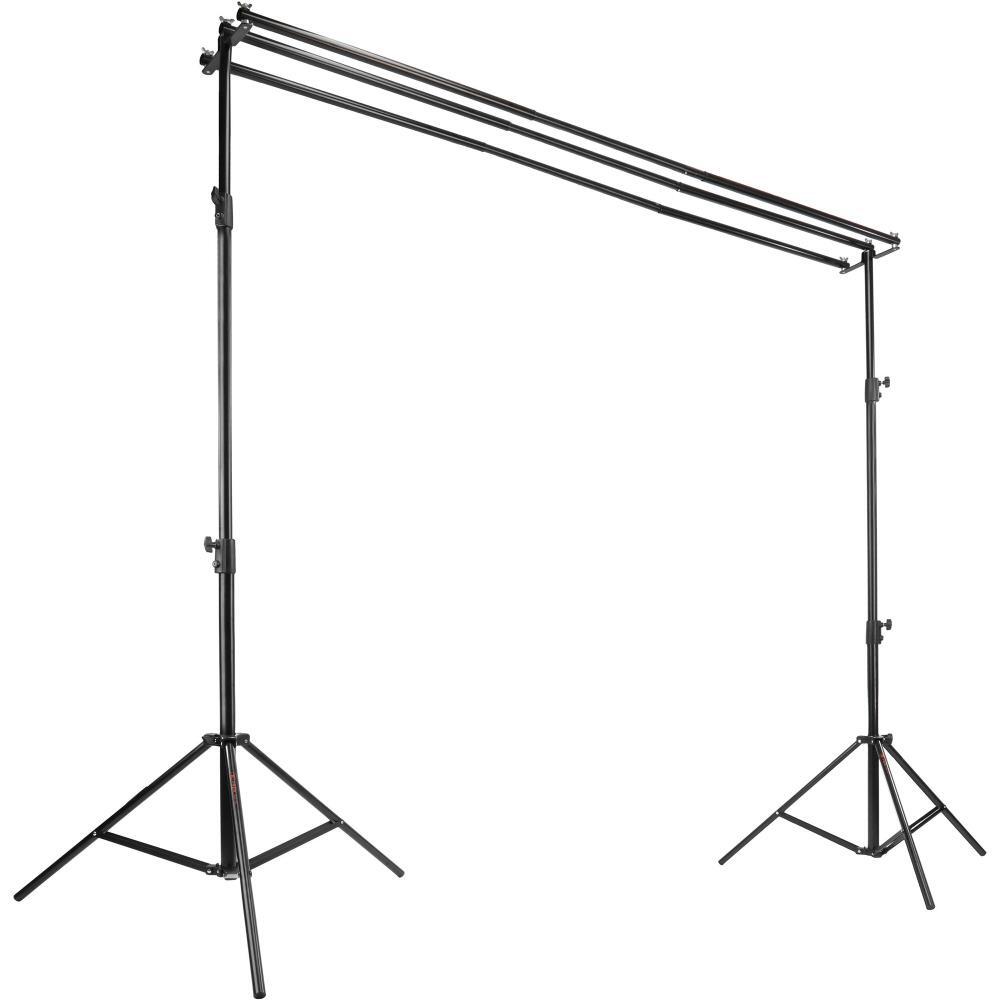 Raya 9.8ft Photography Background Backdrop Stand Triple Crossbar Studio Kit