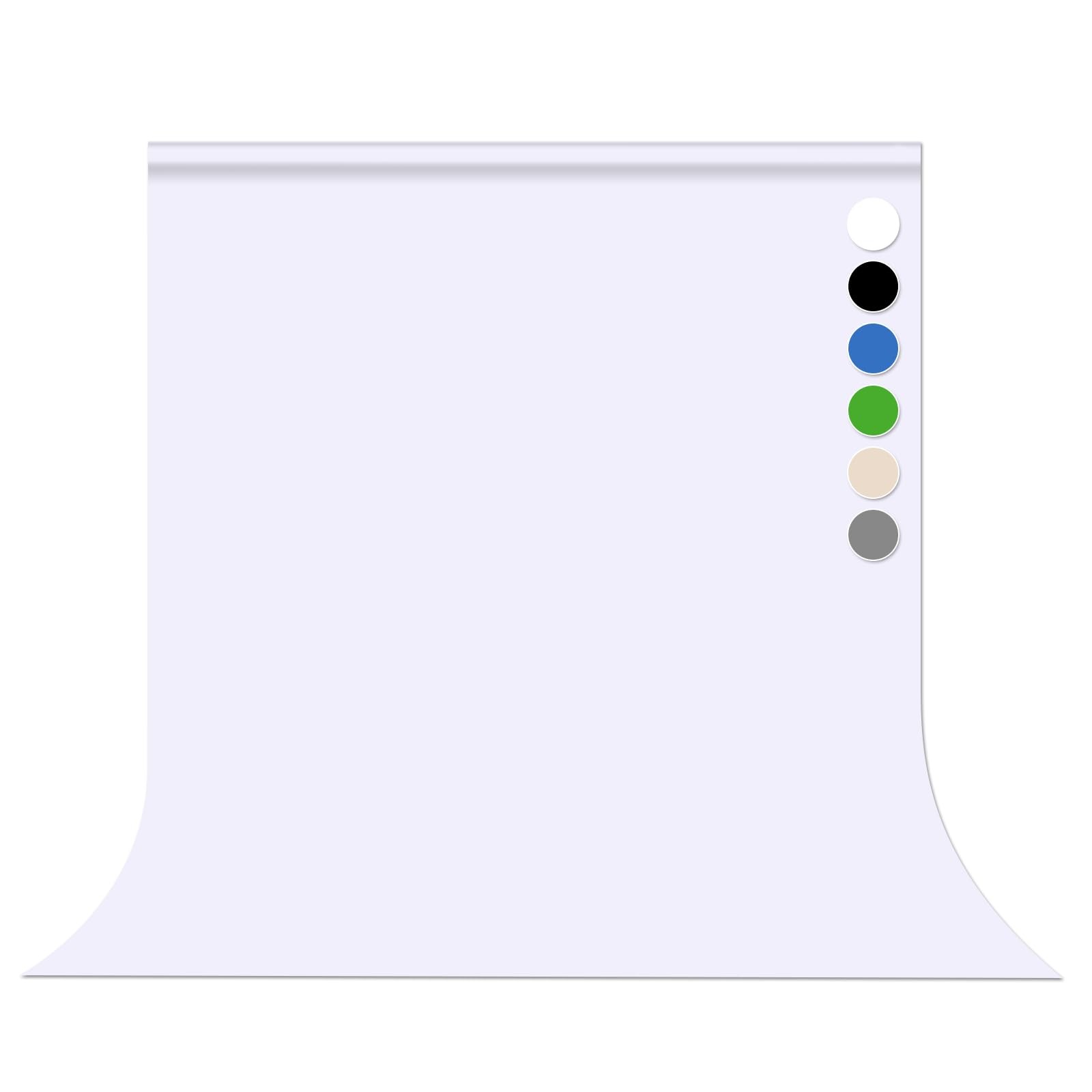 Pksoiil White Backdrop Background for Photography Photo Booth 5x7FT,