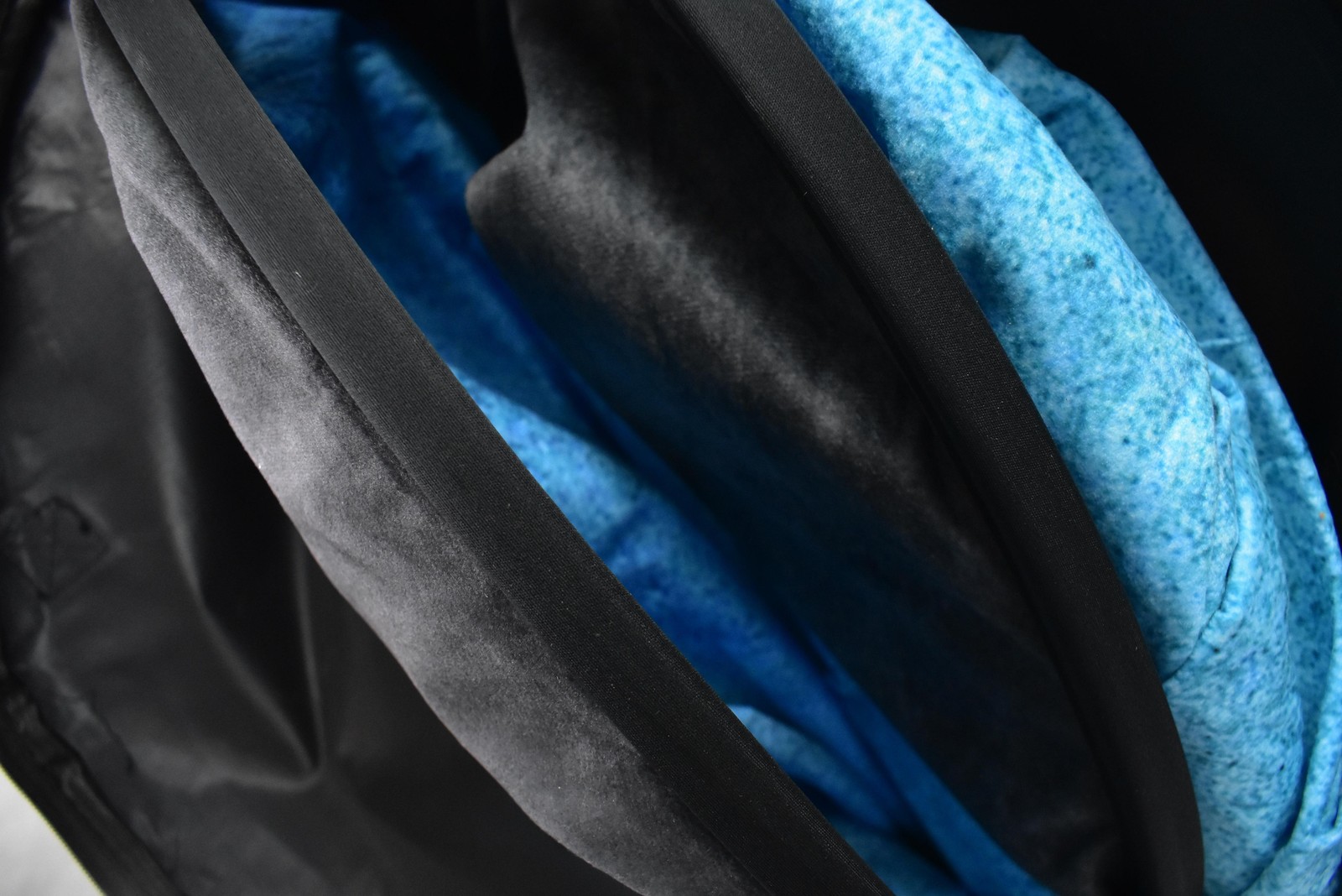 Kate Abstract Ocean Blue /Dark Gray Collapsible Backdrop Photography 5X6.5ft