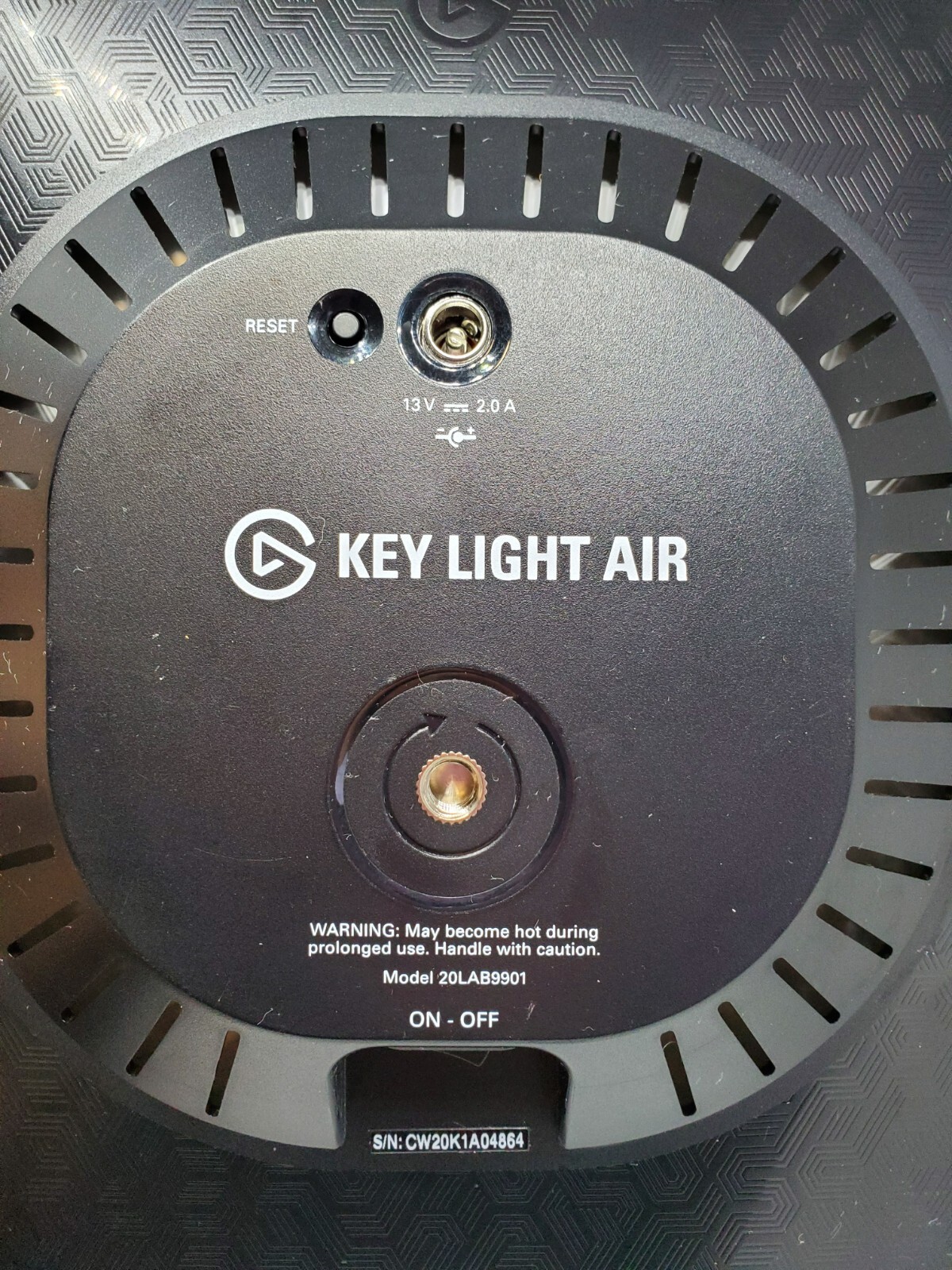 Elgato Key Light Air 20LAB9901 Telescopic Studio Light only no power cord