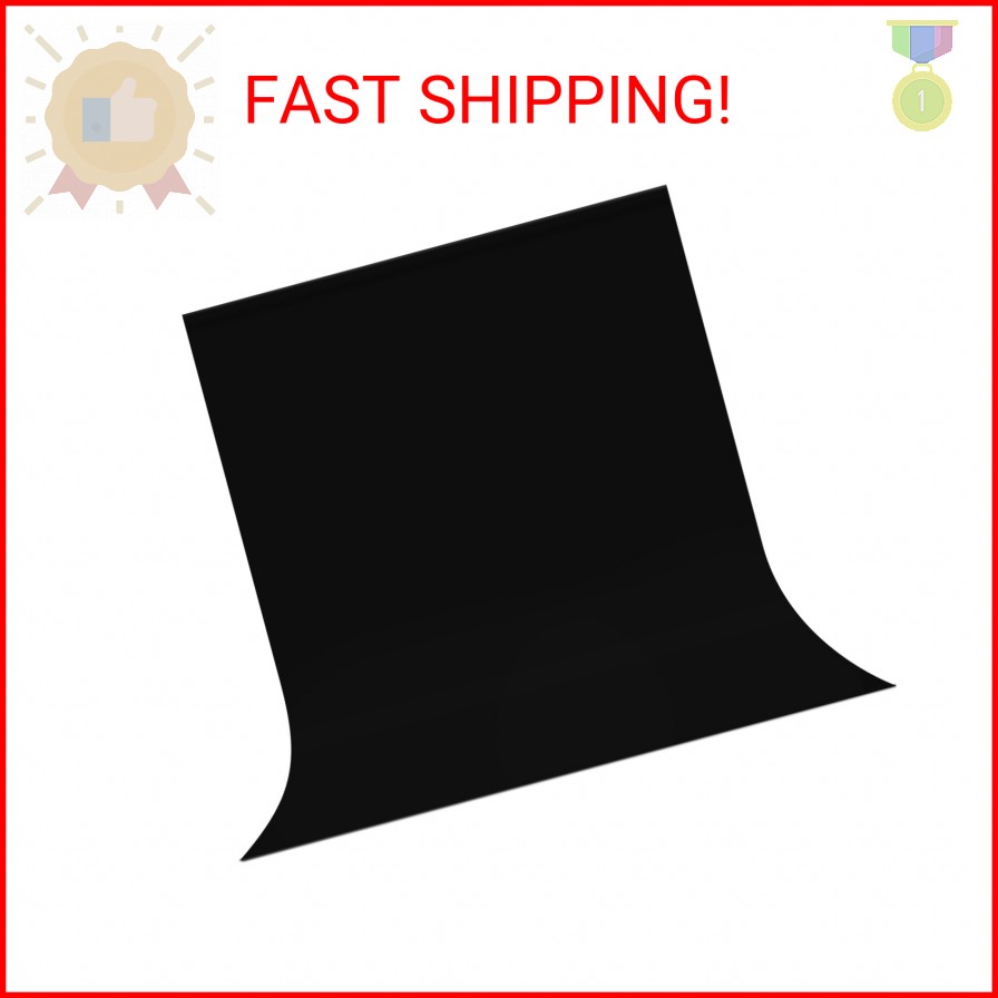 DUYIKJ Black Backdrop Background,10 X 7 FT Large Photography Backdrop Photo Phot