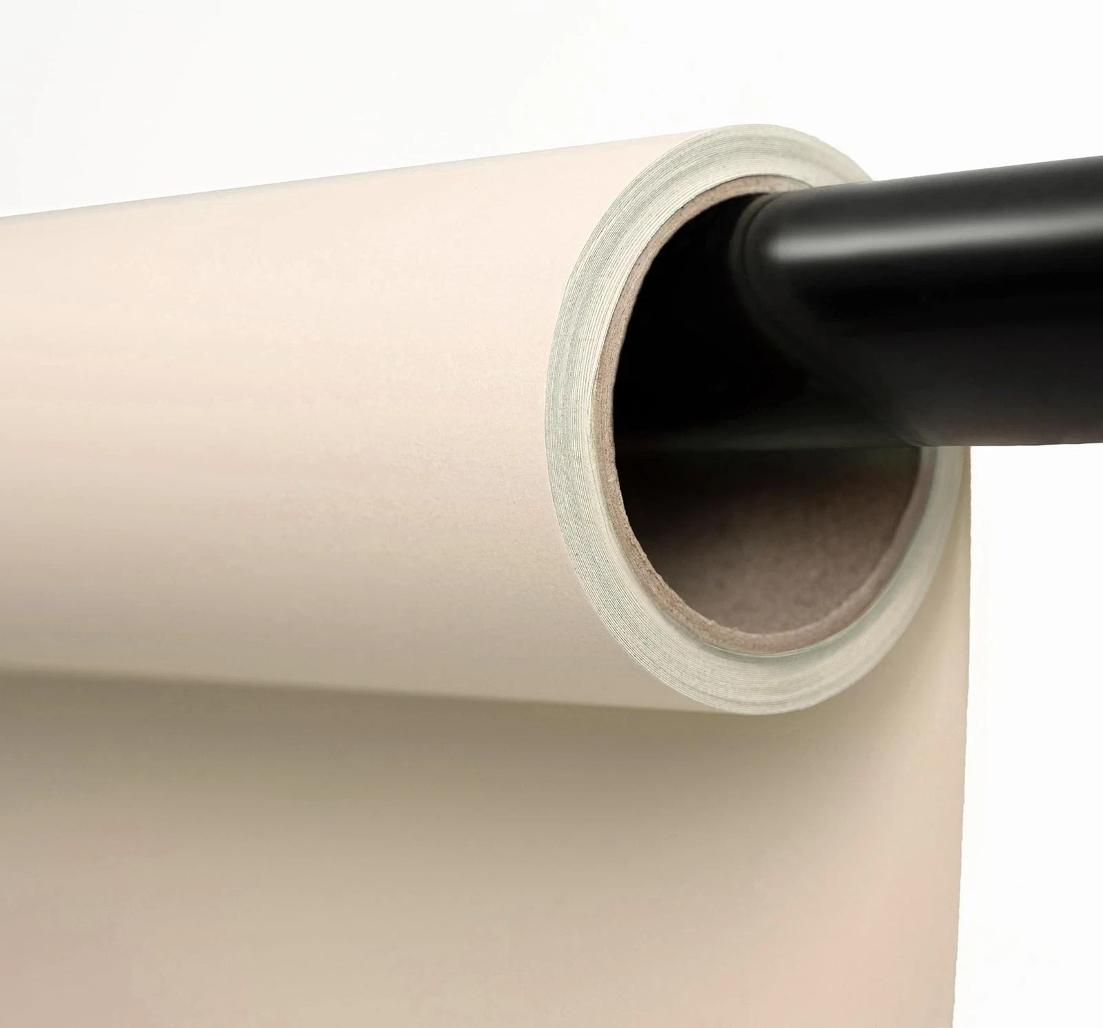 Seamless Paper Backdrop for Photography Beige Cream Backdrop Paper (53”x16.4′ I