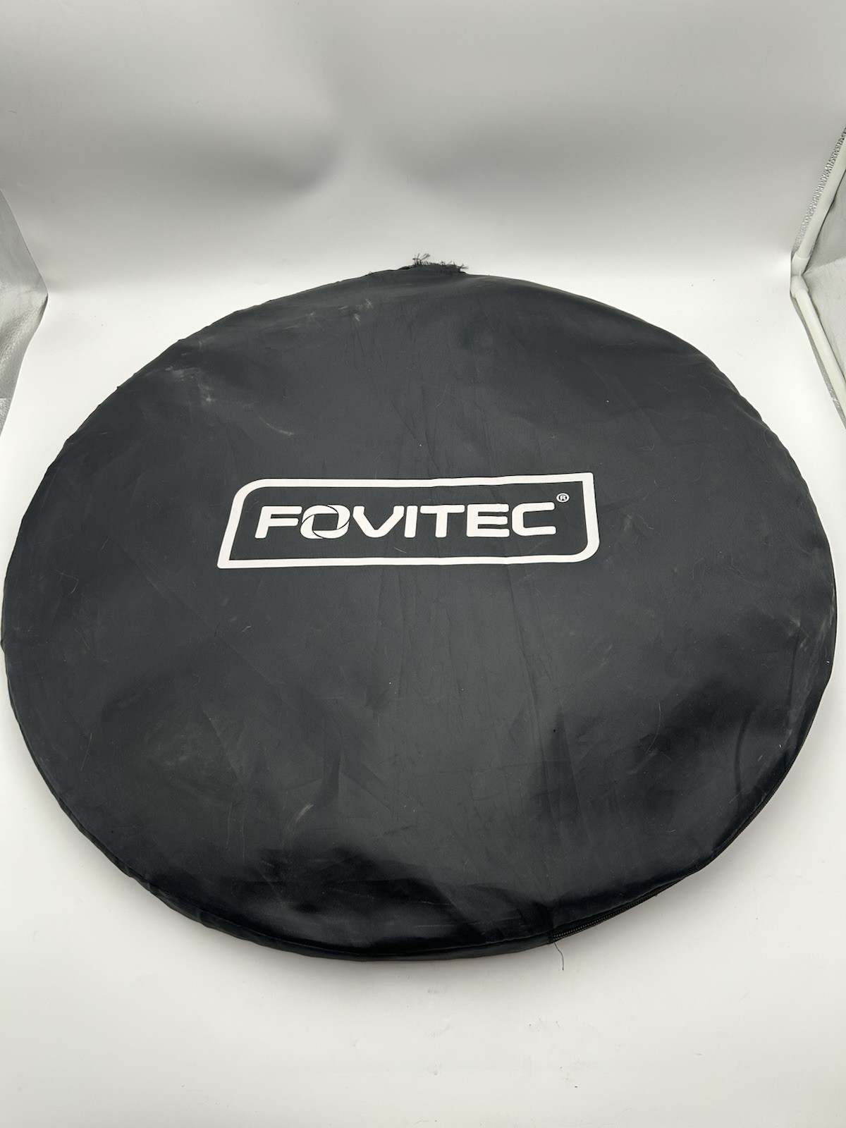 Fovitec 5×6.5ft Pop Up Reversible Collapsible Backdrop Blue Gray Twist Fold Flex