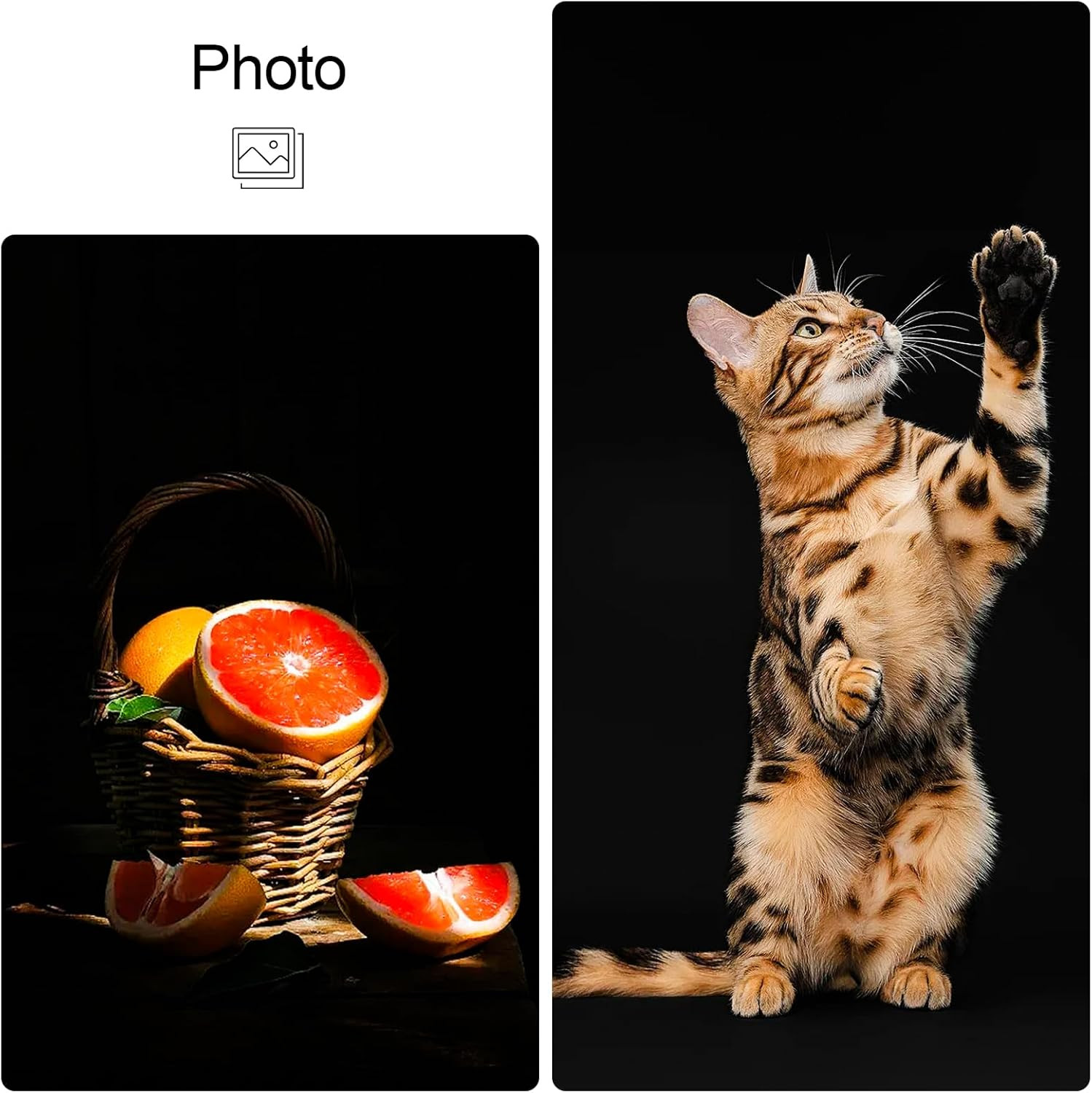 5X6.5 FT Black Velvet Backdrop for Photography, Pure Black Background Screen