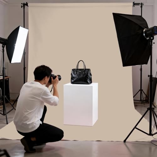 Screen Backdrop Photography Background Meeting Photo Studio 5x7ft Beige