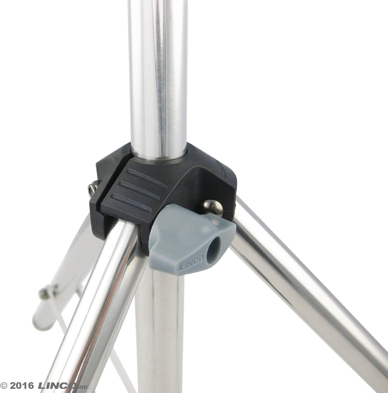 LINCO Silver Photography Backdrop Background Support Stand 2.2×2.6ft Table Top