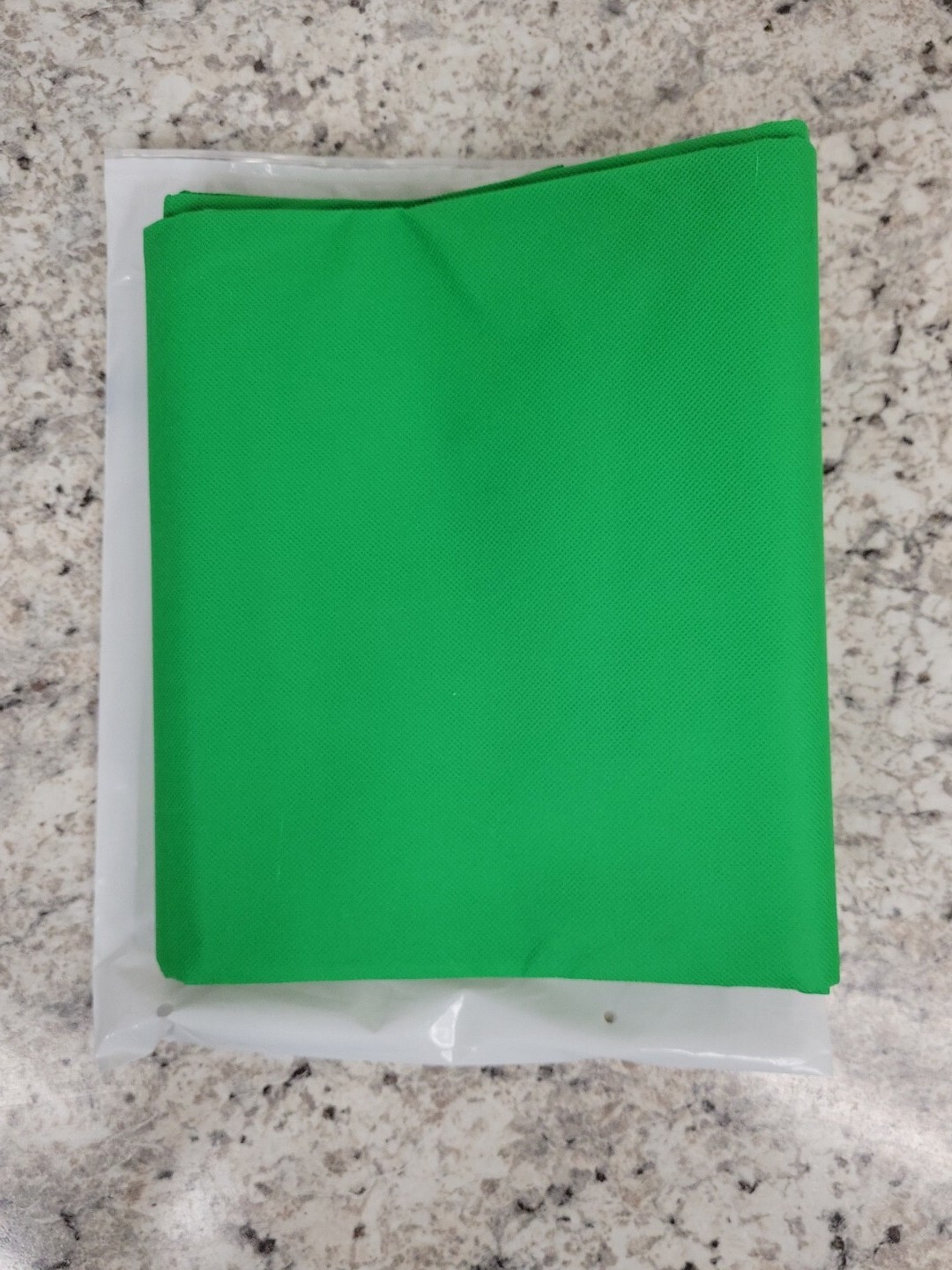 Lylycty Photo Booth Backdrop Green Fabric Selfie Stand Birthday 7×5 Ft NEW