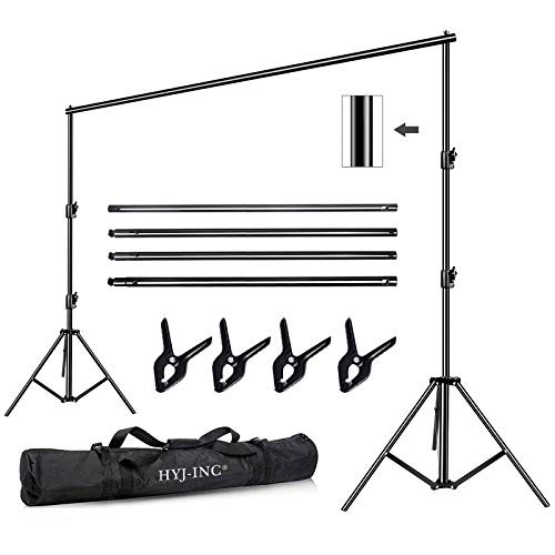 12ft x 10ft Photo Video Studio Heavy Duty Adjustable Photography Muslin