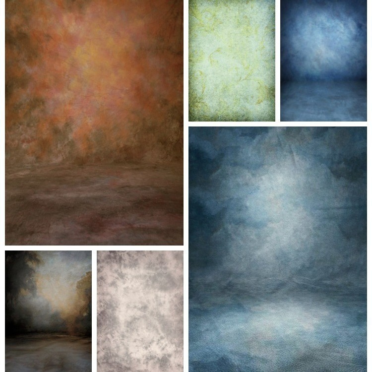 Retro Gradient Photography Background Solid Photographic Customized Backdrop