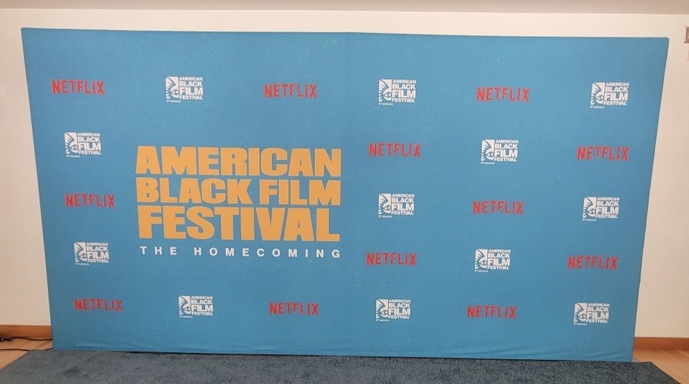 ABFF American Black Film Festival Backdrop – 8 ft H X 15 ft W ( Netflix )