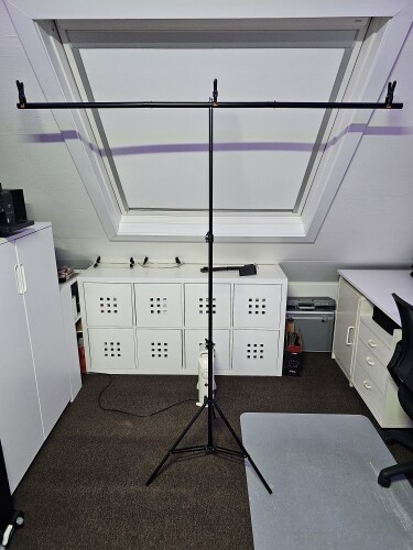 Photography Backdrop Tripod Adjustable Background Crossbar Kit Support Stand