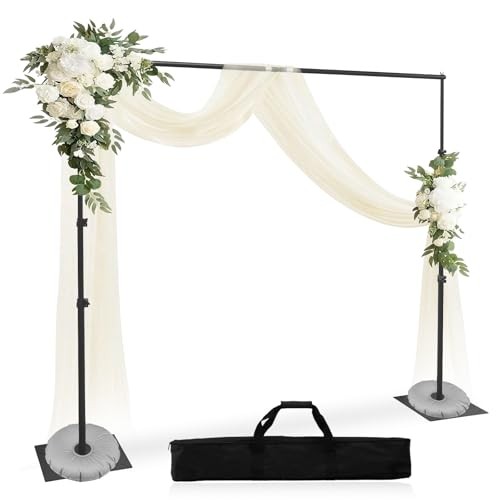 Backdrop Stand Kit – 10ft x 8.5ft Adjustable Photo Background Stand Support