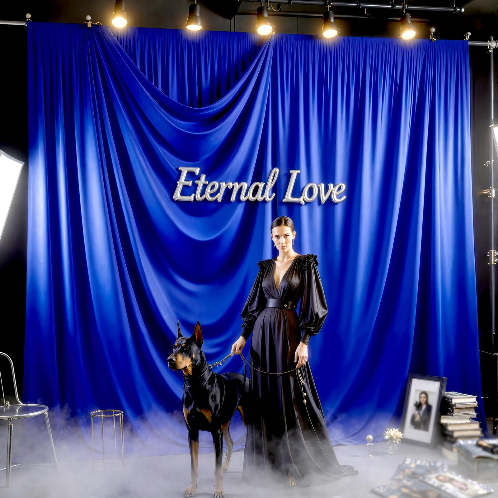10 x 12ft Royal Blue Backdrop Curtains Wrinkle-Free Photo Drapes for Wedding …