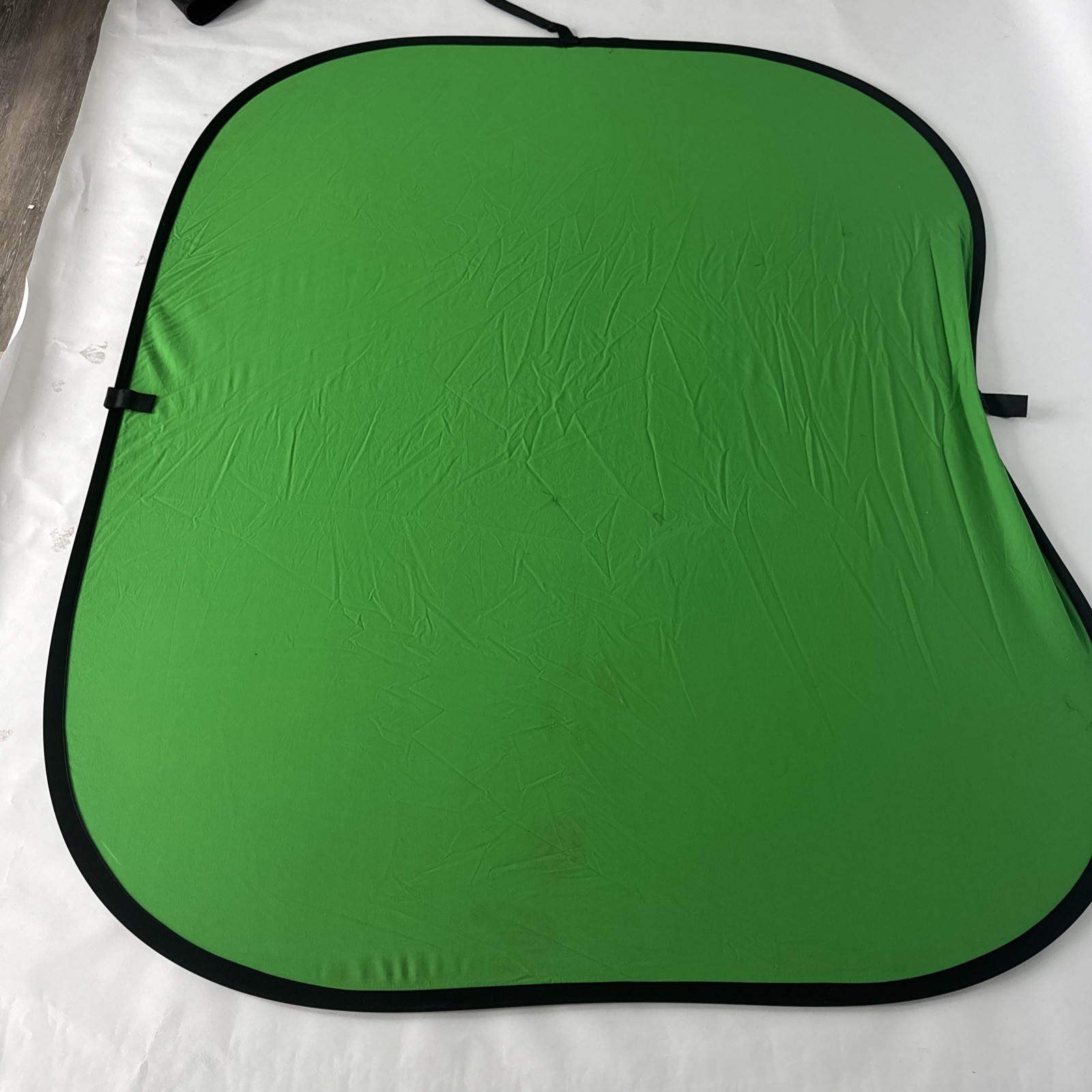 Denny manufacturing collapsible green and blue solid Backdrop 5×6 Ft