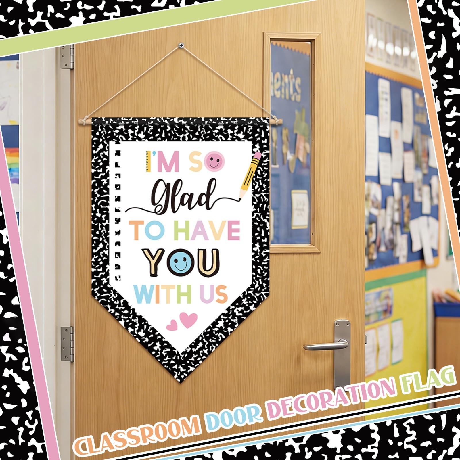 Composition Notebook Classroom Decor I’m So Glad to Have You with Classroom D…