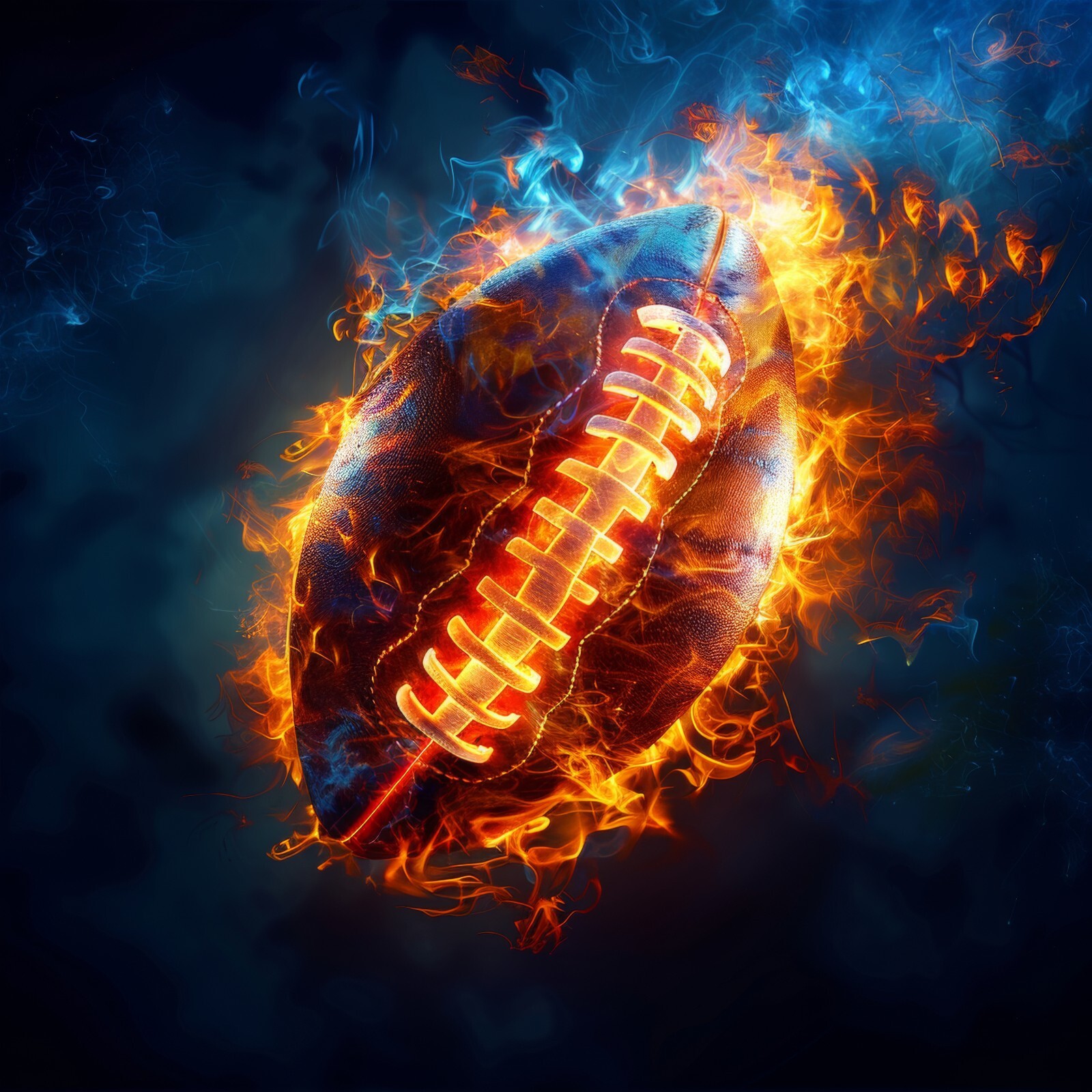 100 American Football Lightning Theme Digital Backdrop Overlay Studio Background