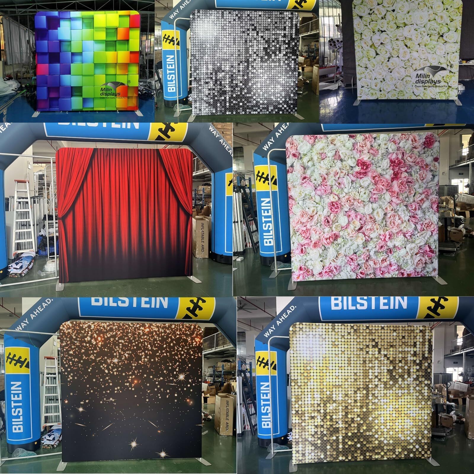 8x8ft Wedding Backdrop Photo Background for Ceremony & Reception Special Events