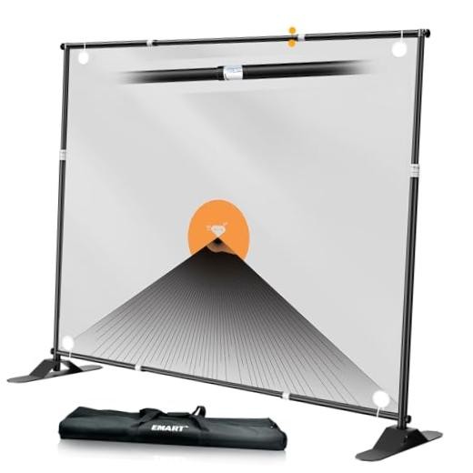 Heavy Duty Banner Backdrop Stand Kit, Adjustable Frame for Step 10×10 ft Black
