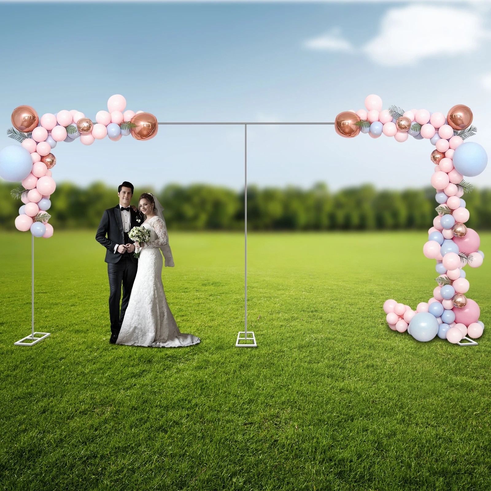 10x20Ft Wedding Backdrop Stand Heavy Duty Pipe Kit Curtain Frame Photography