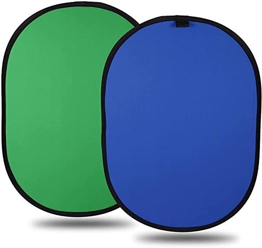 LTRINGYS Green Screen Backdrop Collapsible Reversible Multi-Disc Pop Up Reflect