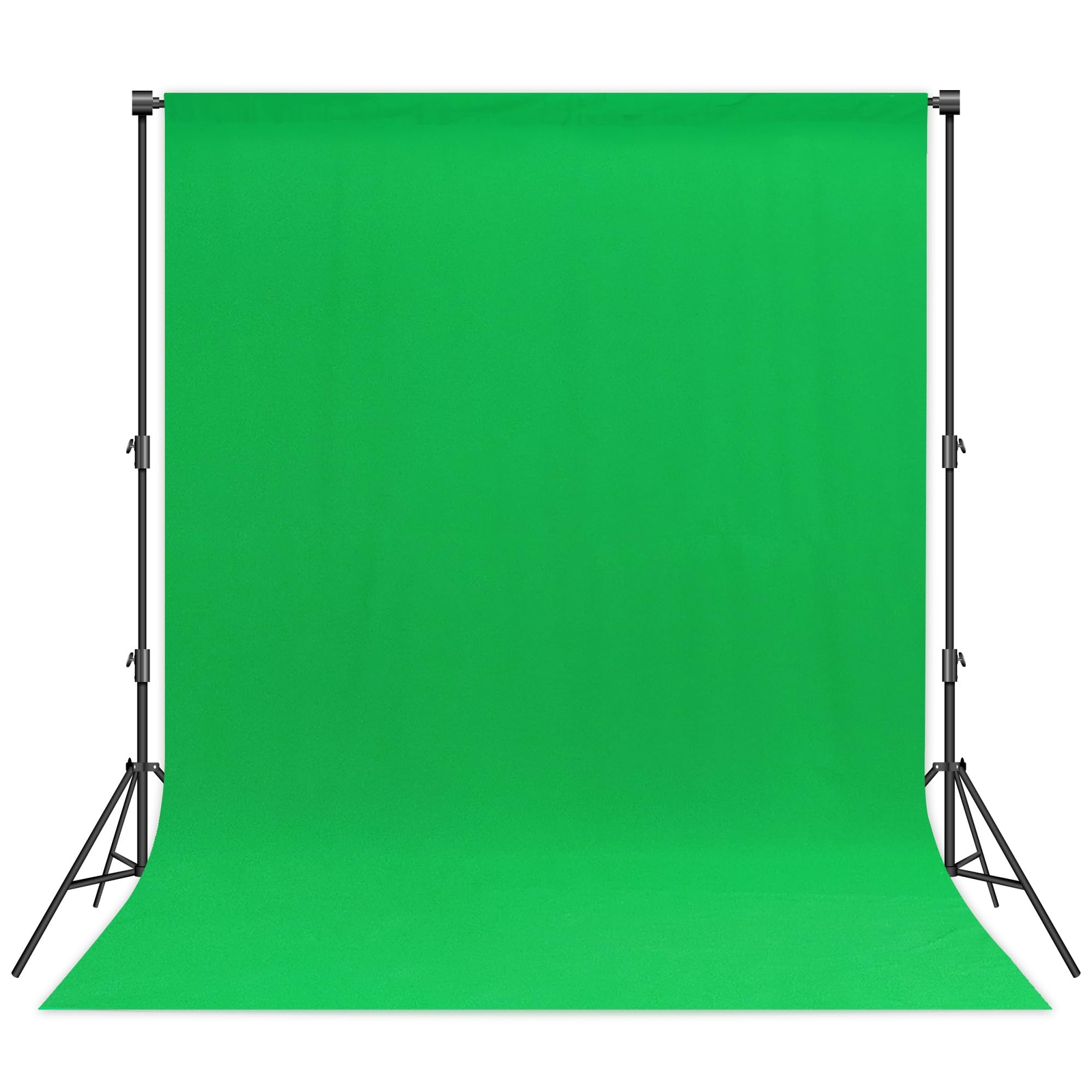 6x9Ft Green Screen Backdrop Photography Background Curtain for Video Streaming