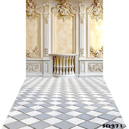 10’x20’Computer-painted Vintage Wall Scenic Vinyl Backdrop Background SD271