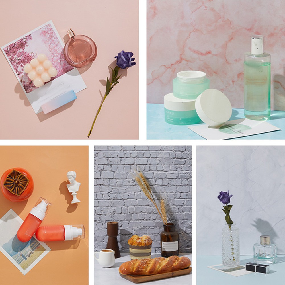 7Pcs 14Patterns Food Photography Backdrop Board Photo Background Set Product