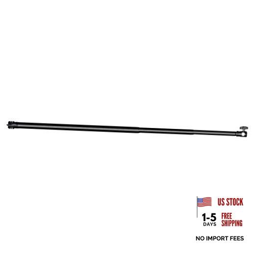 10 ft Backdrop Stand Aluminum Alloy Telescopic Crossbar, 3 Sections Twist