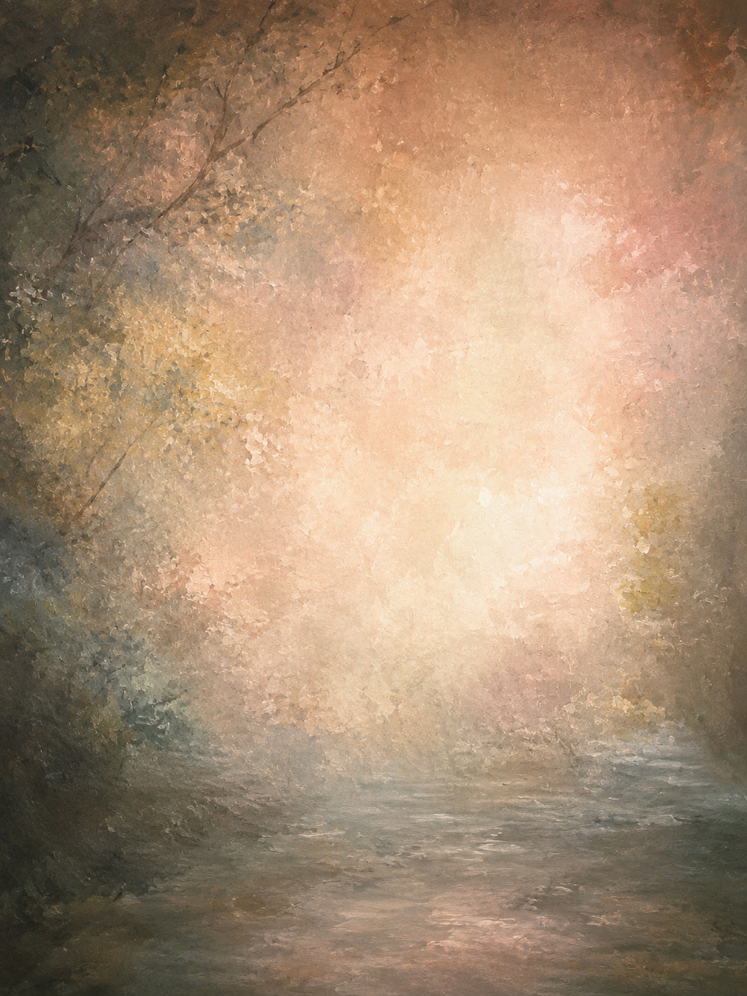 10*20 Ft Muslin 100% Airbrush Painted Vintage Photo Backdrop Background 42-391