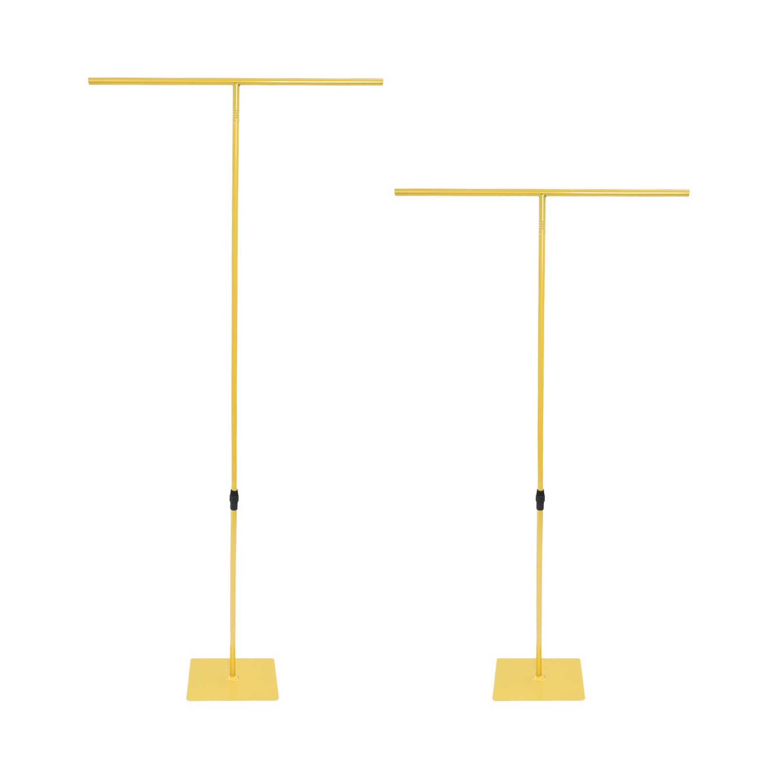 Backdrop Stands For Wedding 2 PCS Adjustable Height Backdrop Stands 80-240cm