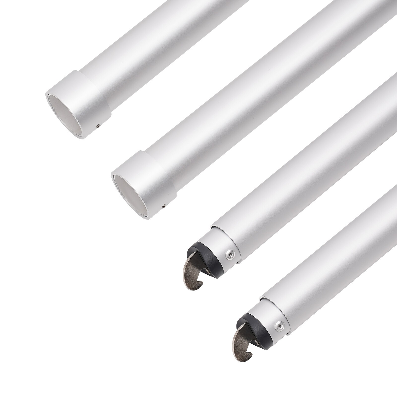 DOUBLE CROSS BAR ADJUSTABLE QUICK BACKDROP KIT 10 FT x 10 FT PIPE WITHOUT DRAPE