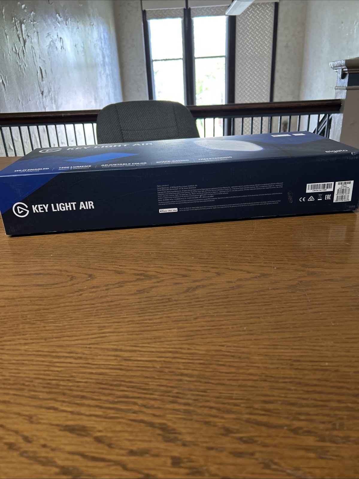 Elgato Key Light Air LED Panel 1400 Lumens Desk Lighting Wi-Fi Enabled In Box