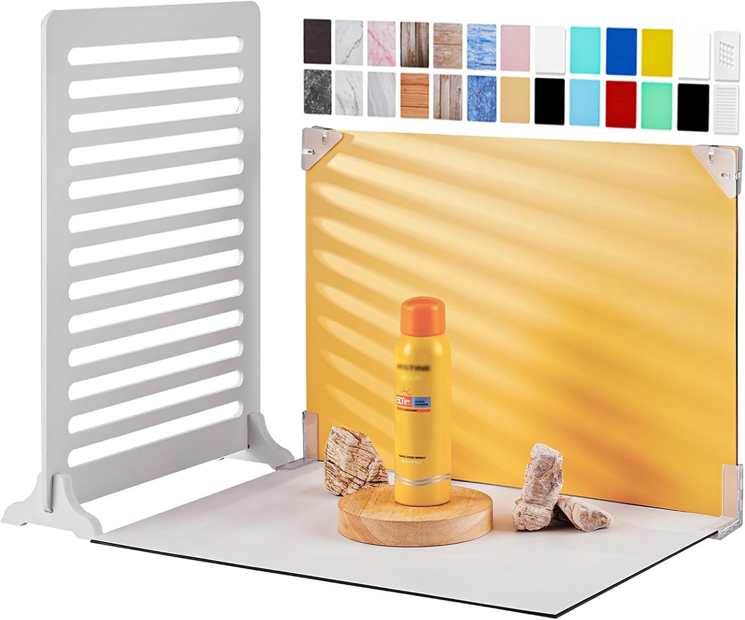12Pcs 22Patterns Small Product Photography Backdrops Kit Photo Background Food