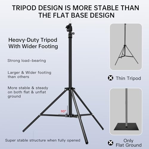 8.5 x 10 FT Photo Backdrop Stand Kit, Adjustable Background Holder Support