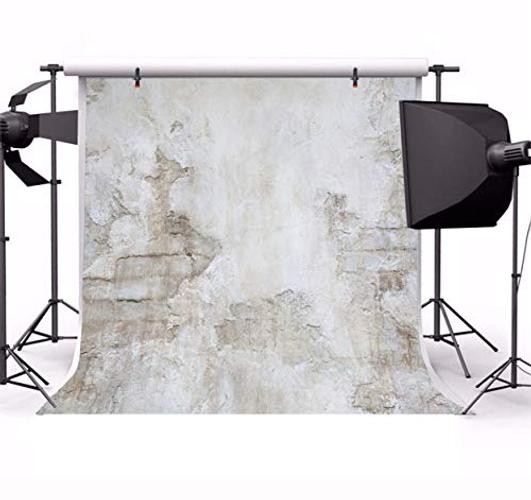 Rock Wall Photography Backdrop Stucco Wall Rock Backdrop Stone Brick 8x8ft