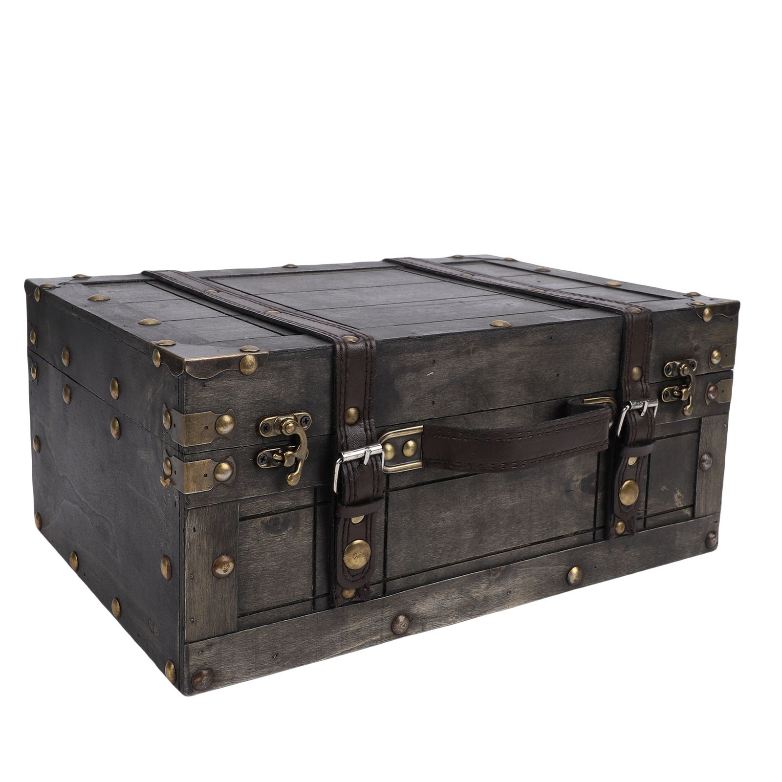 Vintage Storage Trunk Elegant Design For Home Decor 34.5cm Premium CAD