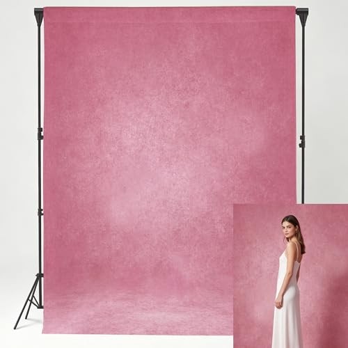 5×7 ft Pink Backdrop,Classic Abstract Texture Photo 5x7ft Pink Textured
