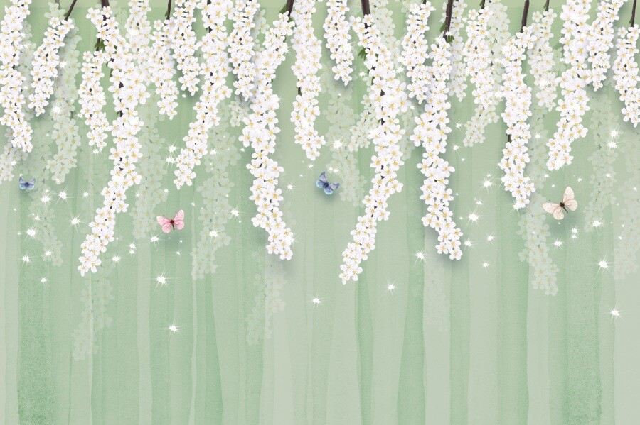 Flower Wall Floral Photography Background Photo Backdrop for Wedding Party Decor