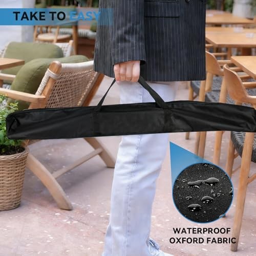 8×8‘ Backdrop Stand Banner Stand Kit with Carry Bag Heavy-Duty Photography 8×8’