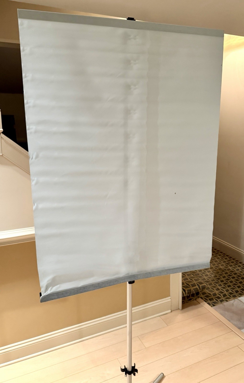 Free standing photo ID Backdrop With Case