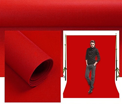 5x7ft Photography Studio Non – Woven Backdrop Bright Red Solid Color Simple