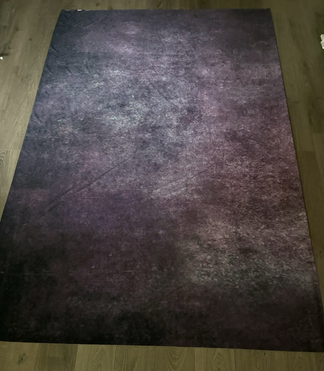 Purple Abstract Photography Backdrop Fabric Studio Photo Background Rod Pocket