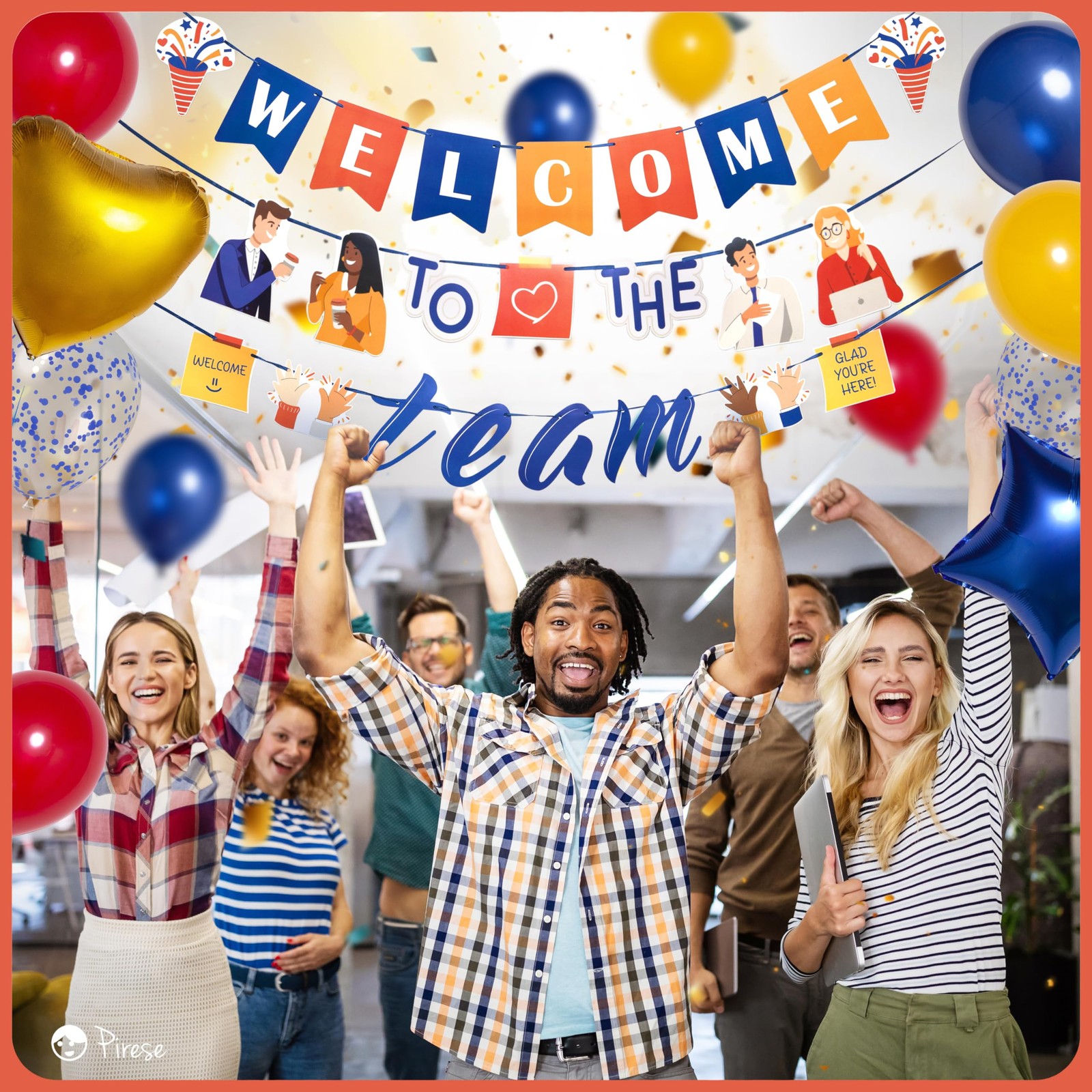 Pirese Welcome To The Team Banner, Welcome Banner Decorations, Welcome to the…