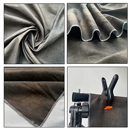 5X7ft Fondo De Fotografia Con Textura Moteada De Color Marron Oscuro Para Est…