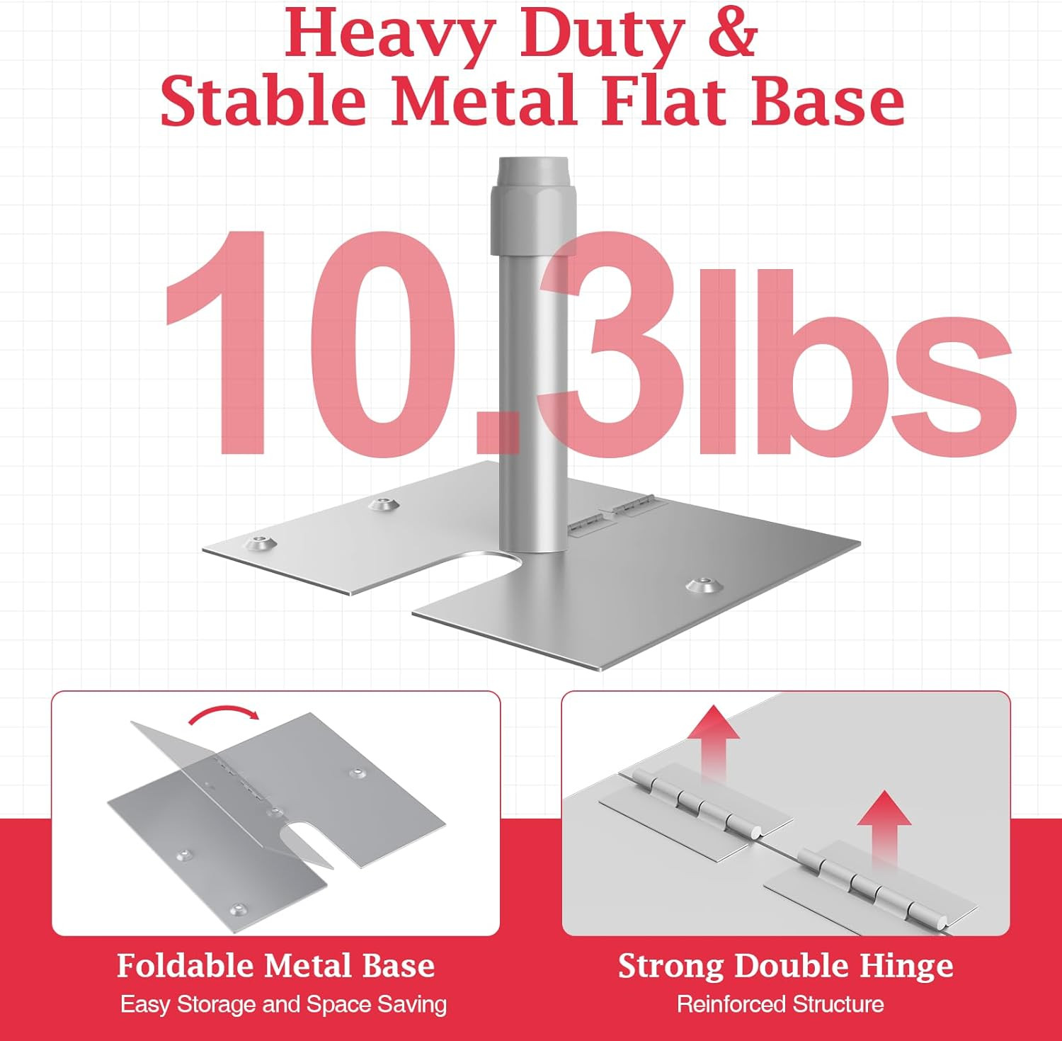 10X10Ft Heavy Duty Backdrop Stand Kit, Adjustable Pipe and Drape Photo Booth Fra