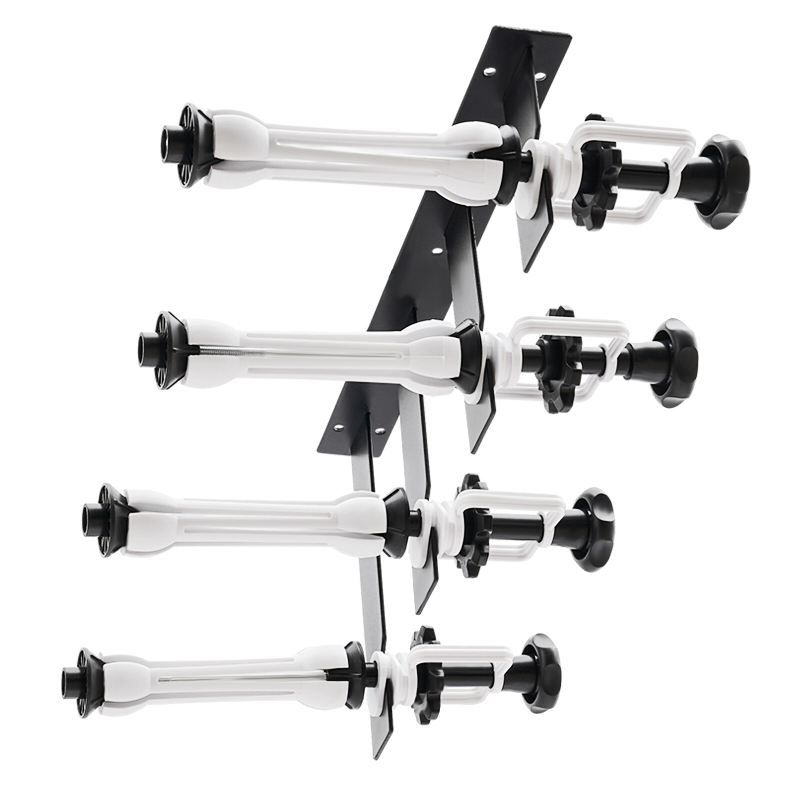 4-Roller Photography Wall Mounting Support Stand Kit Manual Background Holder US