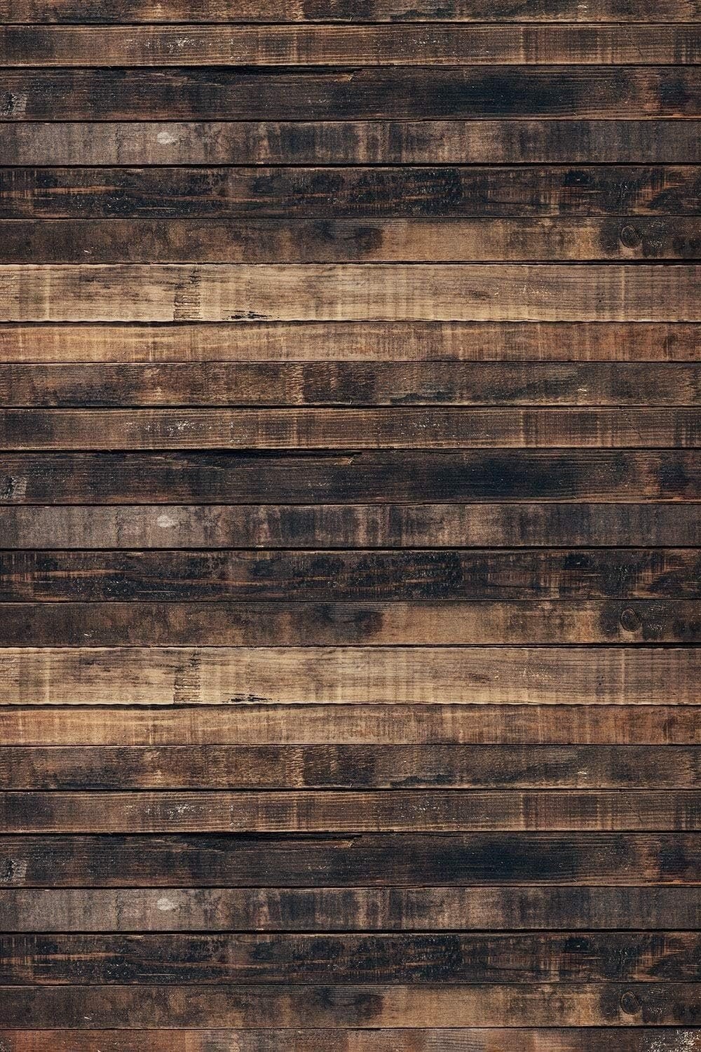 Savage Printed Vinyl Backdrop – Worn Brown Wood – 5’x7′