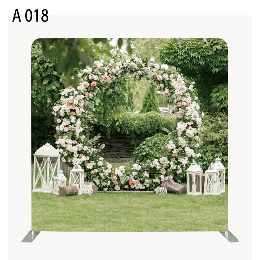 Christmas Photo Backdrop with Sturdy Stand (Custom Image Available) for Parties