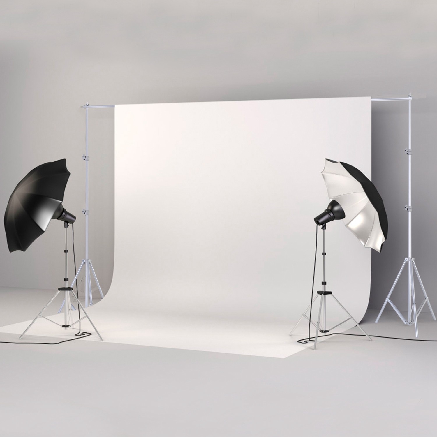 Heavy Duty Backdrop Stand Background Stand Kit 6.5x10ft Party & Photo Studio